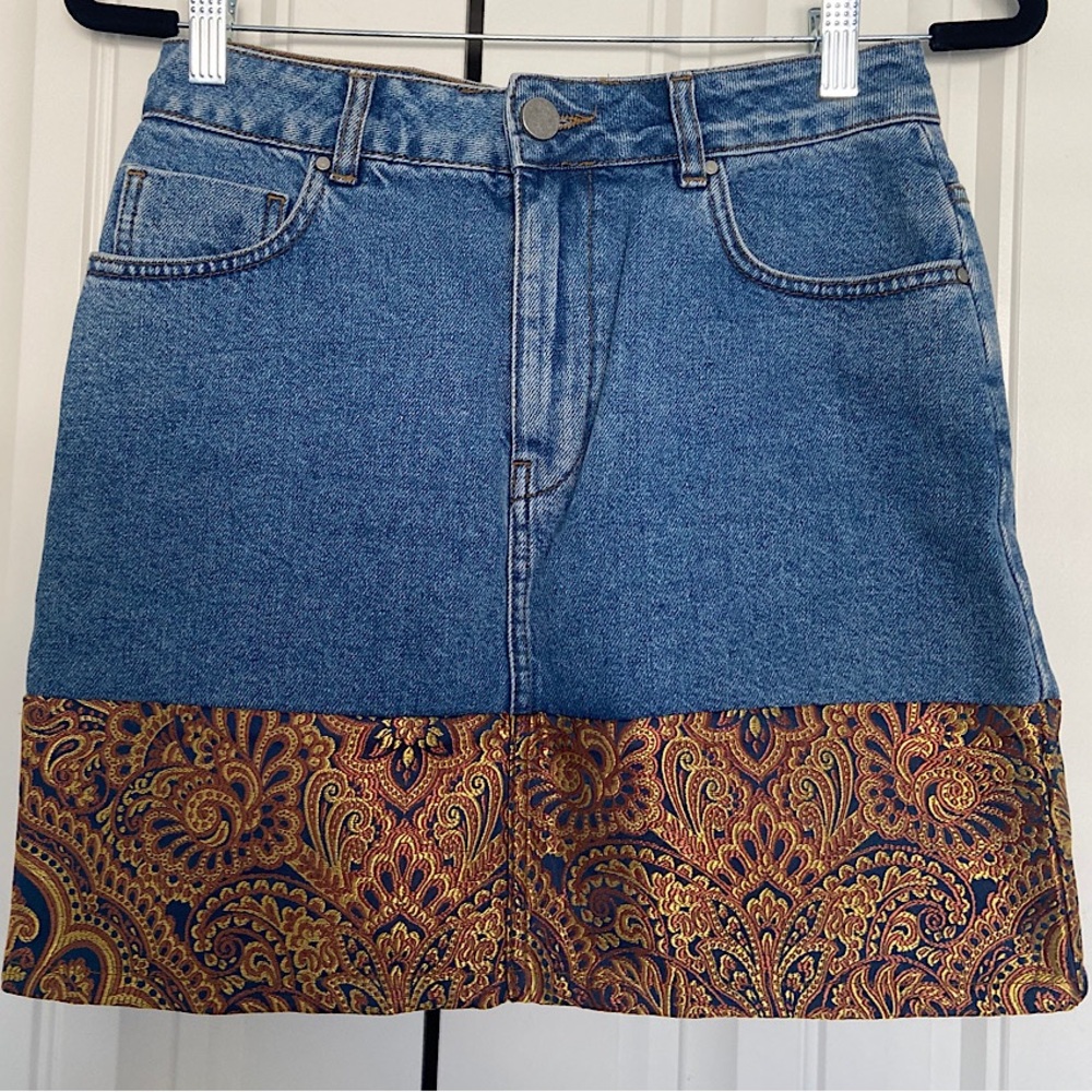 Asos Denim Mini Skirt